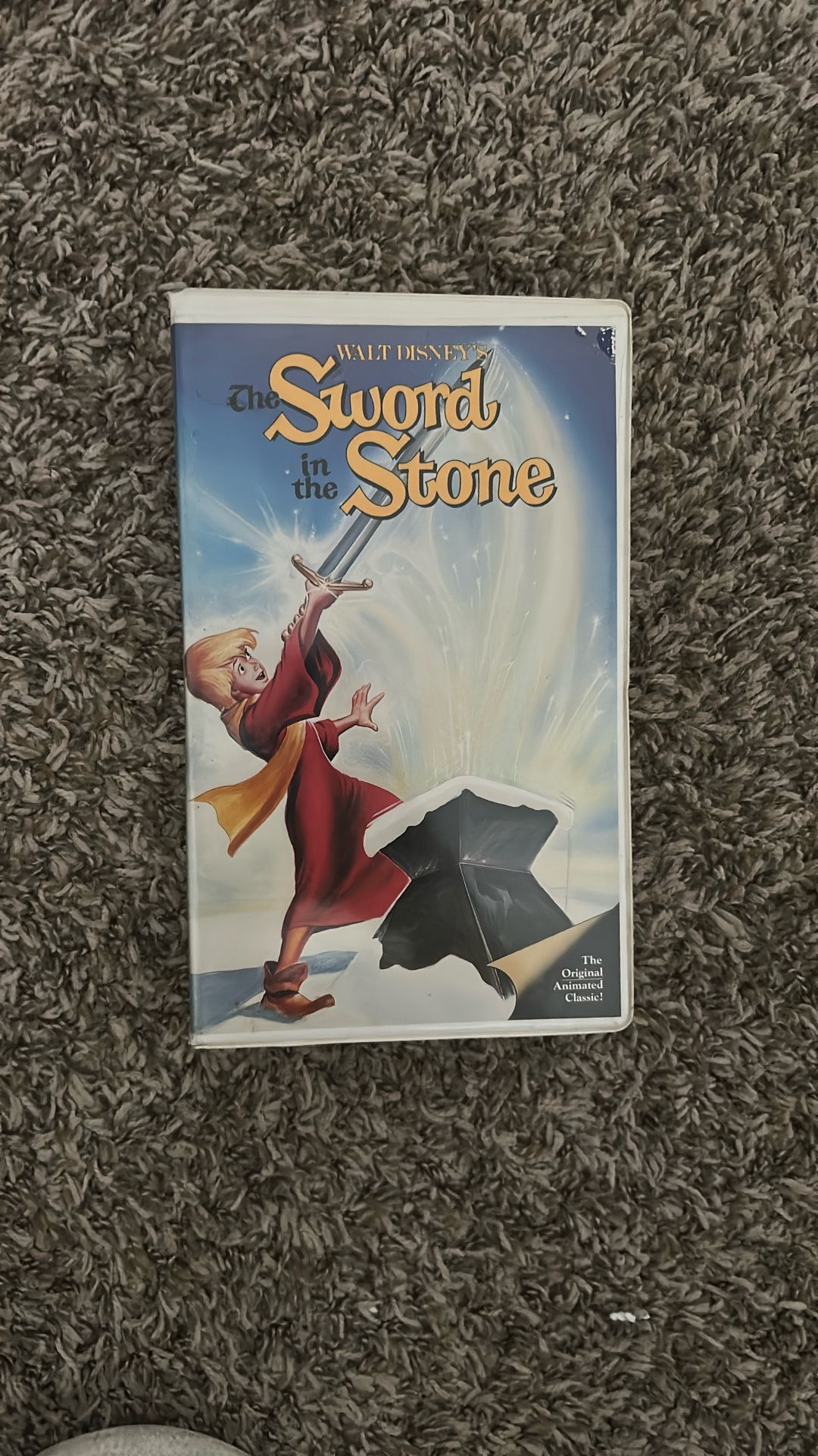 The Sword And The Stone VHS Black Diamond Edition