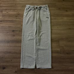Men’s Vintage Grey Baggy Puma Sweatpants 