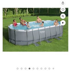 Pool Oval New 18x9x48ft !!!!! Includes  Ladder 