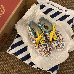 Vans Custom Kids Shoes - Cute Macaroon Pets Design