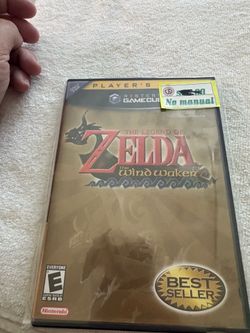 Game cube The legend of Zelda wind waker player’s choice