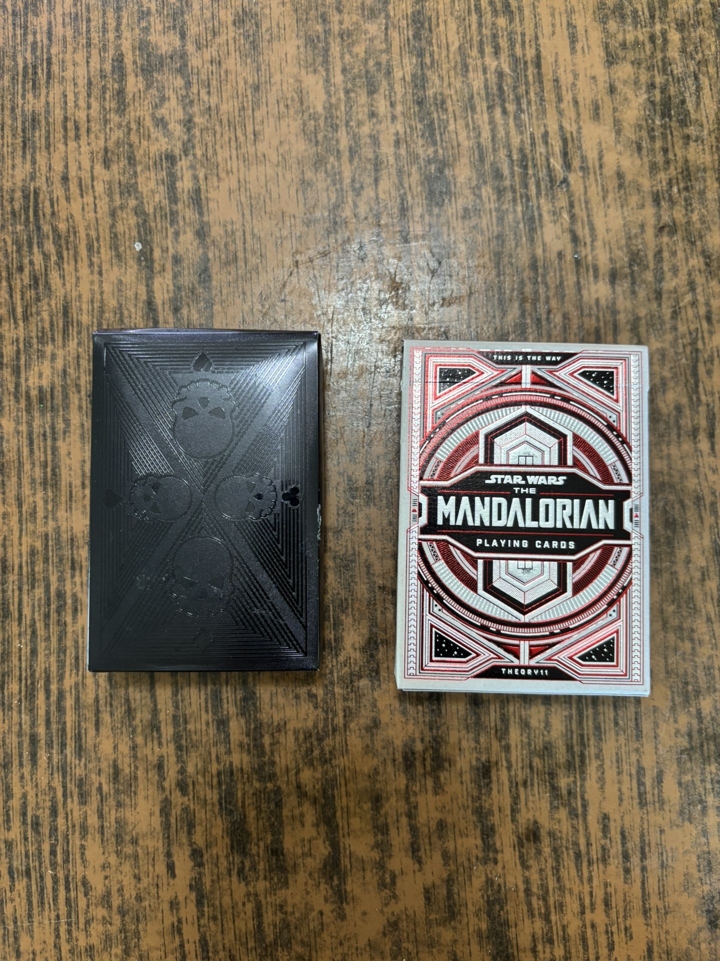 Mandalorian & Waterproof Skull Playing Cards – Buy One or Both!