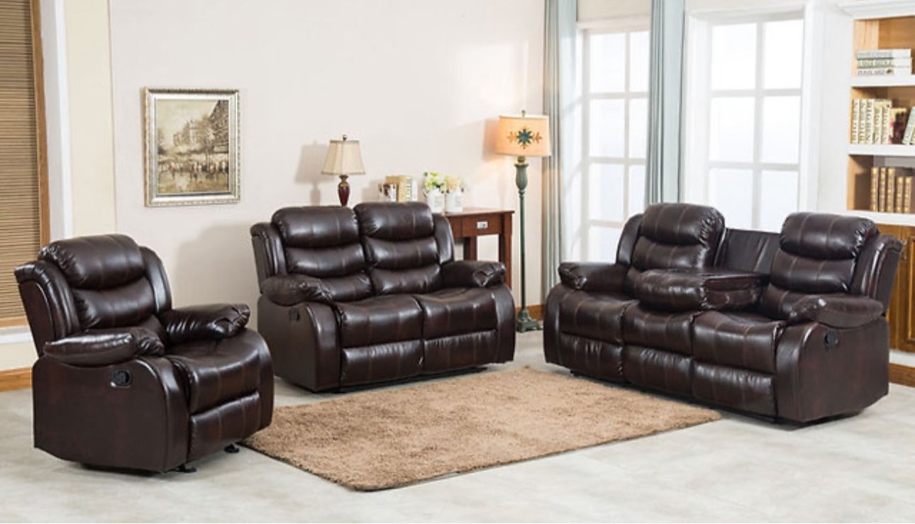 NEW RECLINING SOFA AND LOVESEAT WITH RECLINER AND FREE DELIVERY- SPECIAL FINANCING AVAILABLE
