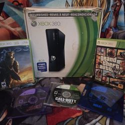 Microsoft Xbox 360 Slim Console Bundle