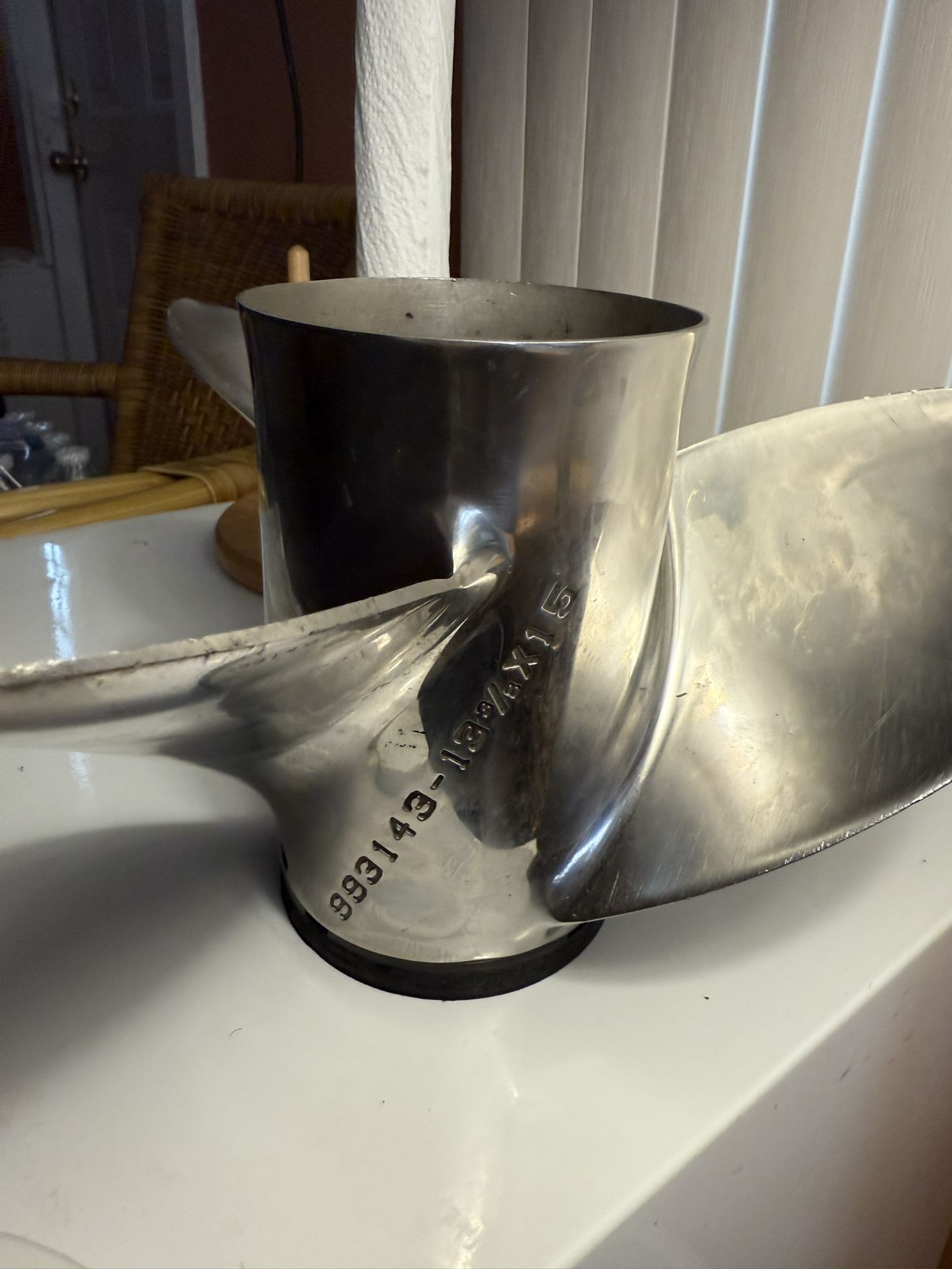 Stanless Prop for Yamaha 60 Hp