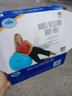 Brand new Yoga/Pilates Body ball kit