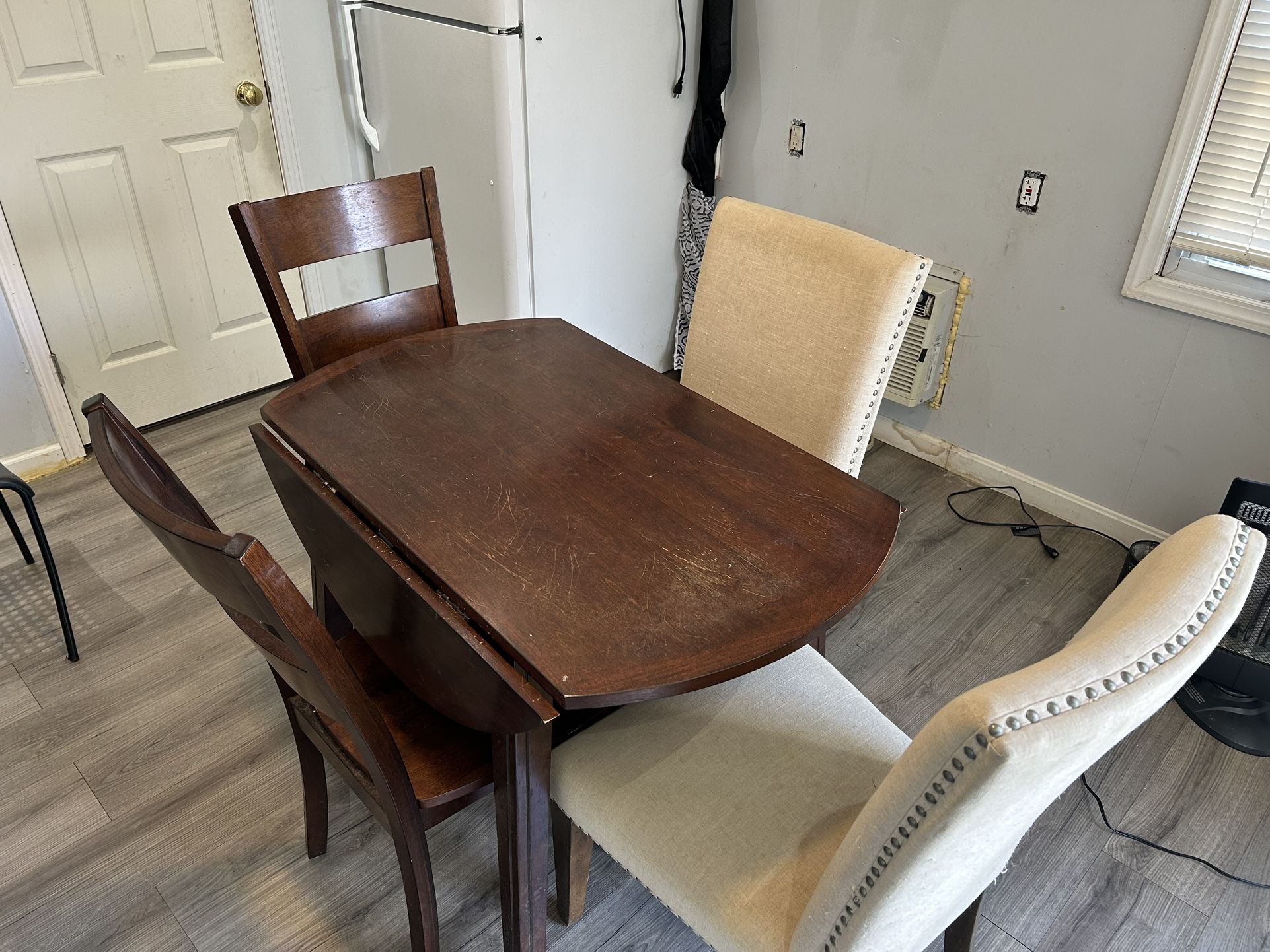 Dining Table With Four Chairs
