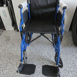 New  Drive Medical Blue Streak Wheelchair. 
