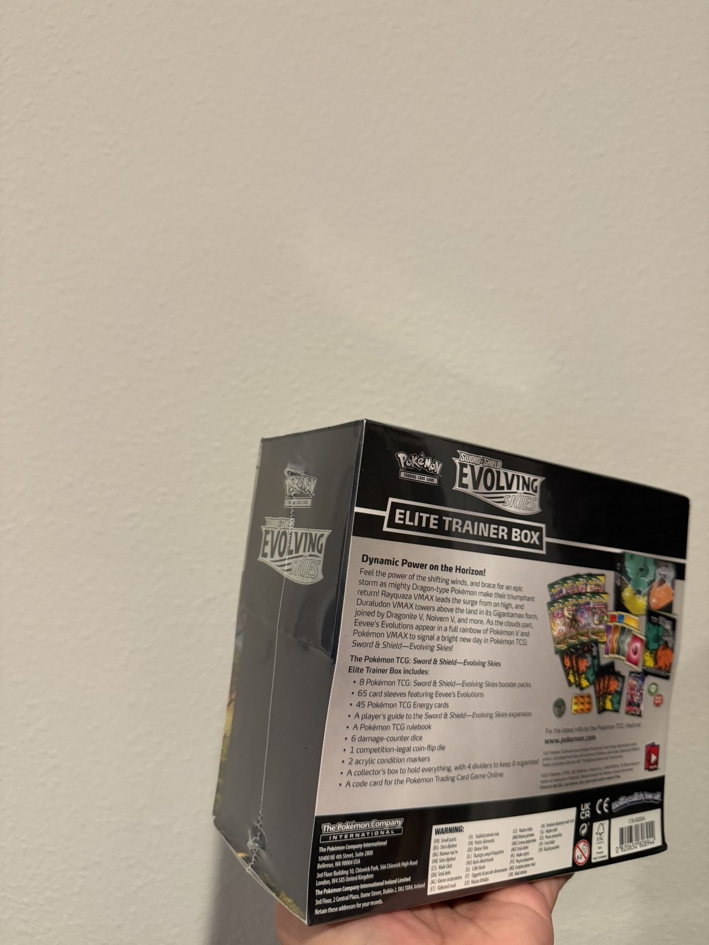 magic lord of the rings booster box Evolving Skies ETB - Sylveon, Espeon, Glaceon, & Vaporeon main image 0