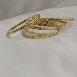 Gold plated semanario size 7