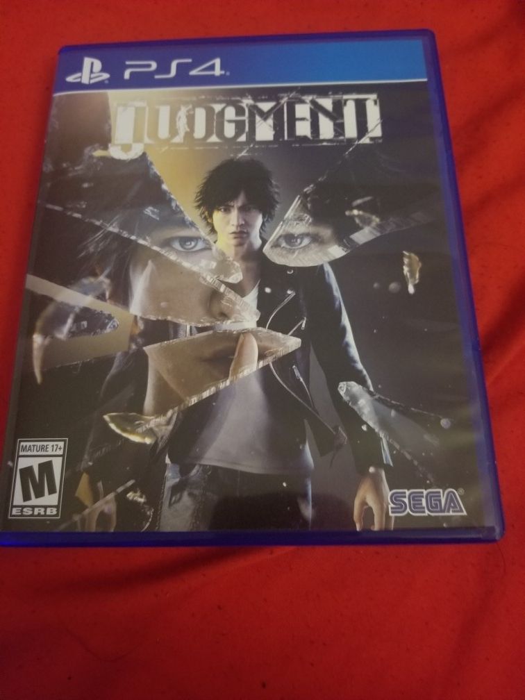 Judgment ps4