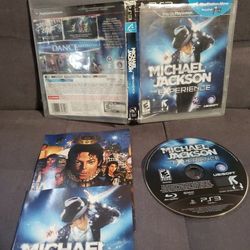 Michael Jackson: The Experience (Sony PlayStation 3 PS3) complete. Box plastic is coming apart but nothing a new ps3 can't fix
