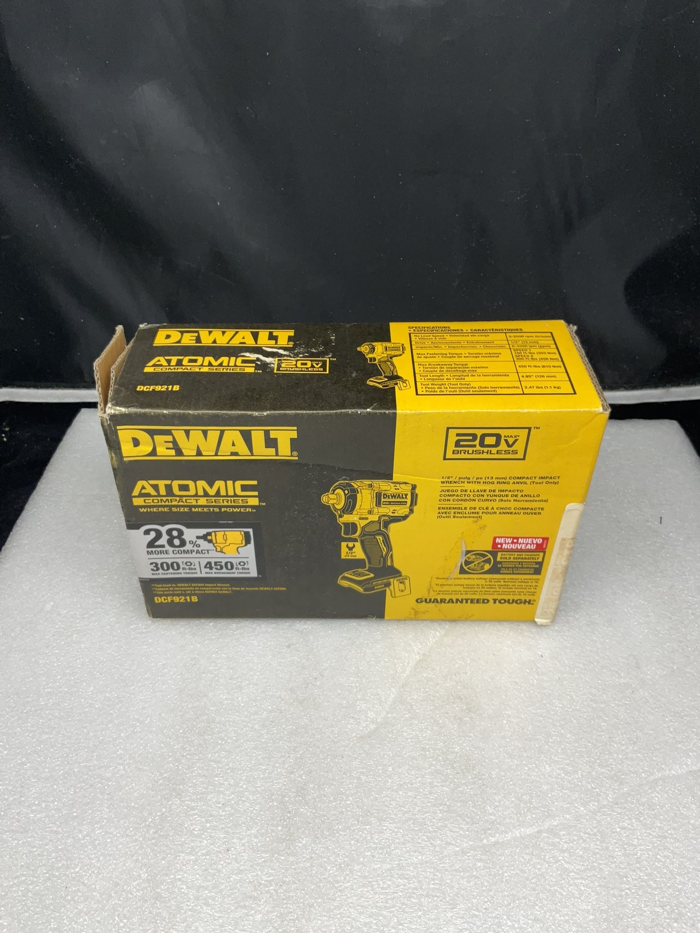 DeWalt ATOMIC Max 1/2 in. Cordless Impact Wrench