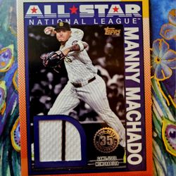 2025 Topps Series 2 1990 Topps Baseball All-Stars Relics Manny Machado #90ASR-MM