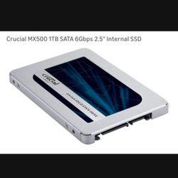 Crucial MX500 1TB SATA 6Gbps 2.5" Internal SSD__EXCELLENT __