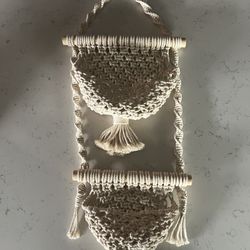 Macrame Wall Baskets