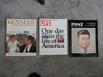 Kennedy And Life Magazines (Vintage)