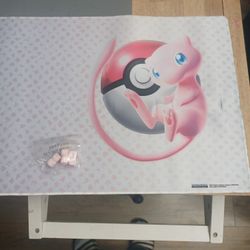 Mew Pokémon Card Game Playing Matt