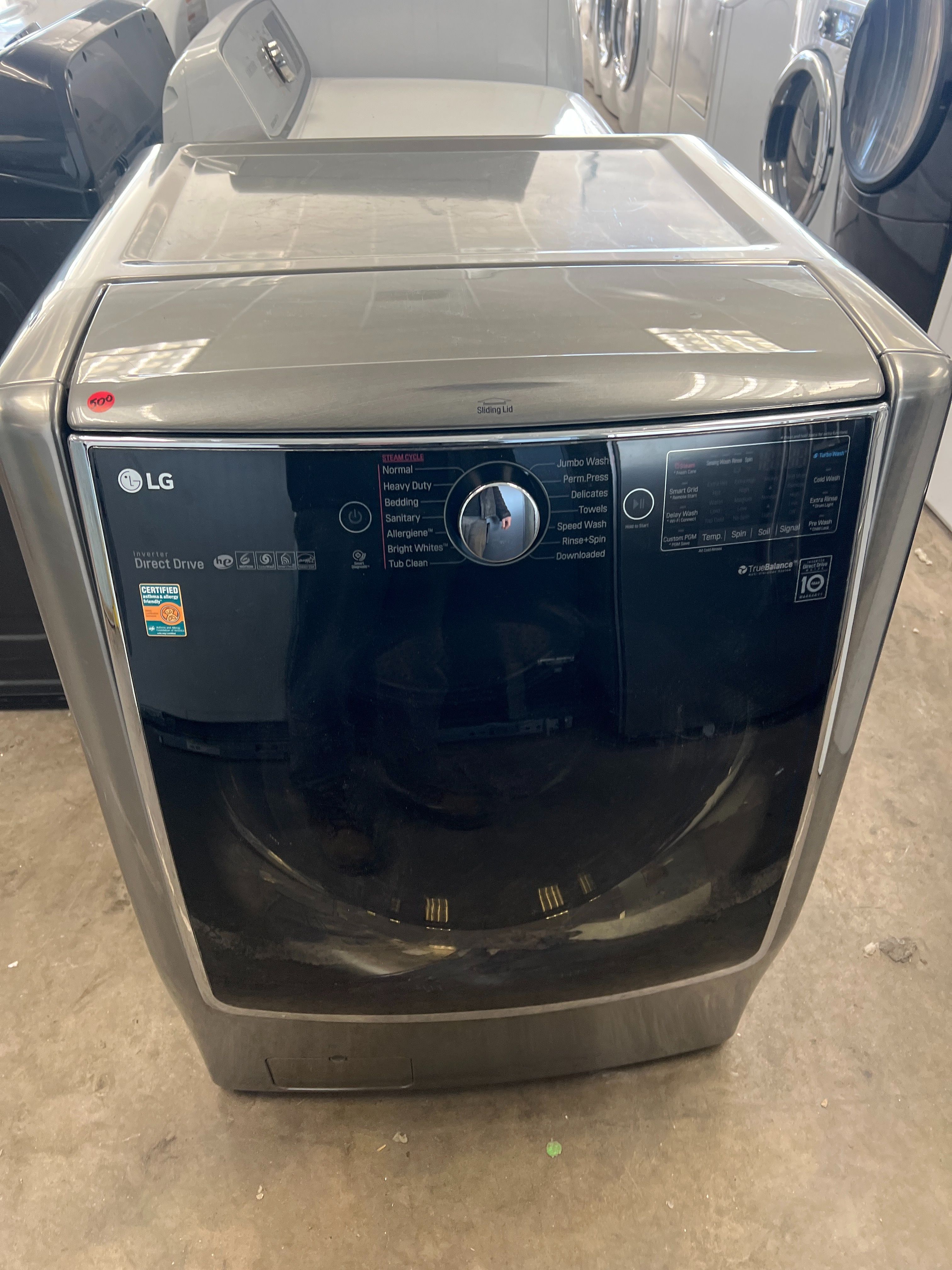 LG front loader washer high capacity -free delivery -120 day warranty