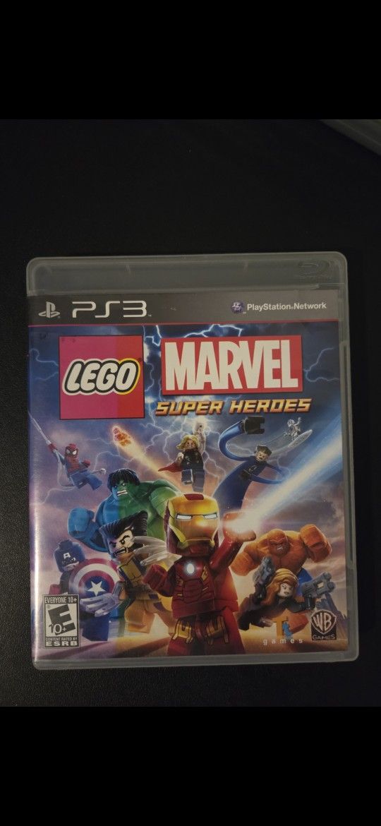 PS3 Game- LEGO MARVEL SUPER HEROES