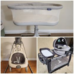 Pack N Play- Baby Swing- Bassinet