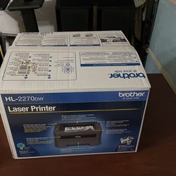Brother HL-2270DW (HL2270DW) Compact Laser Printer With Wireless Networking & Duplex