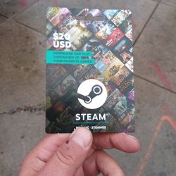 $20 Steam Card For $15