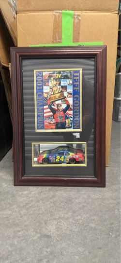 Jeff Gordon 2001 Winston Cup Champion shadow