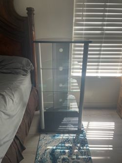 Tv Stand Tower Glass