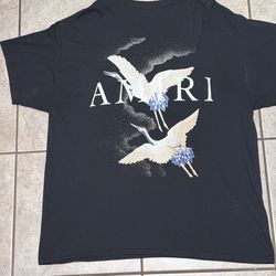 Amiri Crane Black Tee