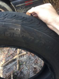 Continental 215/60 r16 tire NICE