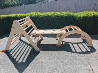 Wooden Montessori Pikler
