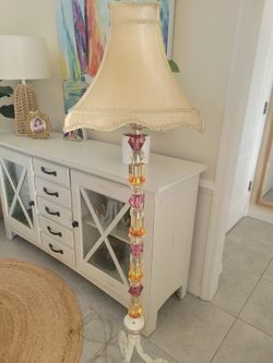 Vintage Lucite Floor Lamp