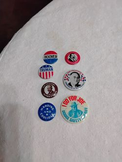Vintage pins all 7 for