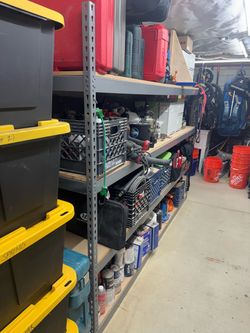 8’ garage shelves storage