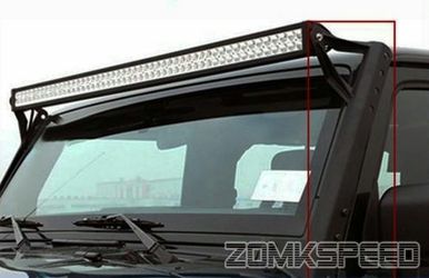 Led light bars curved and straight bar