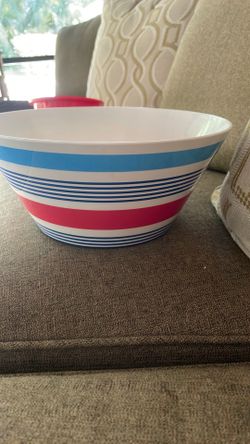 Sun Squad Melamine party bowl/ memorial  Day 4th of July