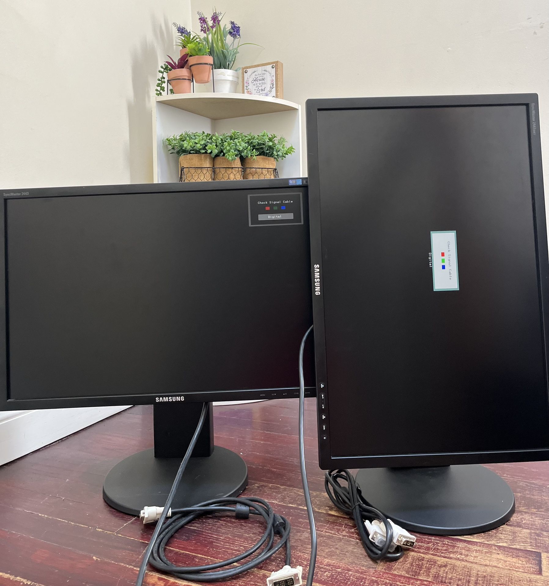  24in Computer Monitors(3) 