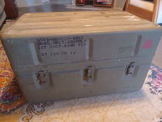 Military Survival Box, Medical Supply Chest

