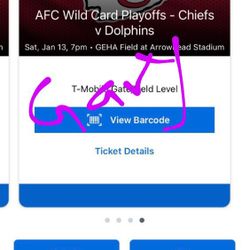 AFC Wild Card: 4 Tickets To Dolphins At Chiefs Game Available