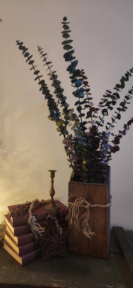 Handmade Rustic Wood Vase