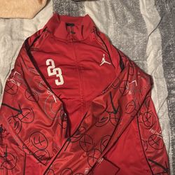 Vintage Jordan Warm Up Jacket Size 2XL