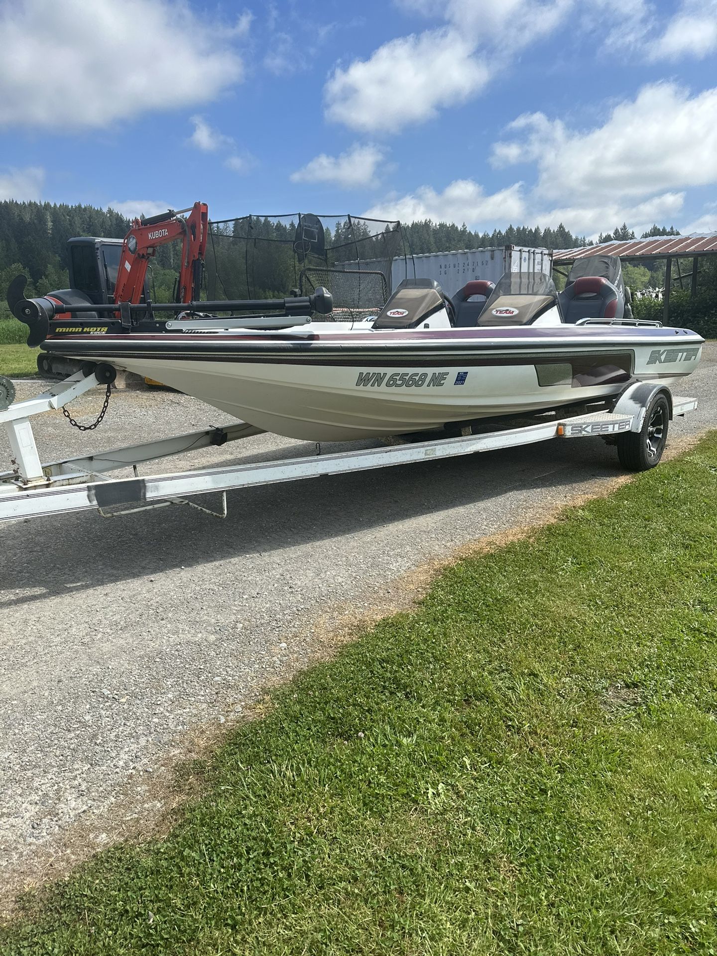 1995 Skeeter Bass Boat 