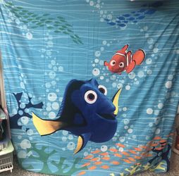 Disney finding Nemo shower curtain ....!!
