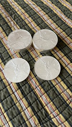 SILVER 1 oz LIBERTAD’s .999 MEXICO- HARD TO FIND! 10 AVAILABLE ALL UNCIRCULATED 2023-24!