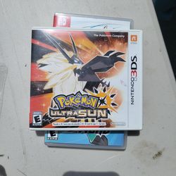 Pokémon Ultra Sun.  video game