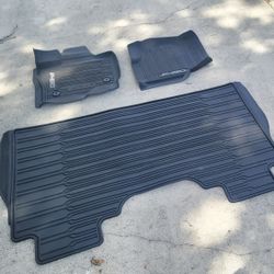 2015-2024 Ford F150 OEM Rubber Floor Mats