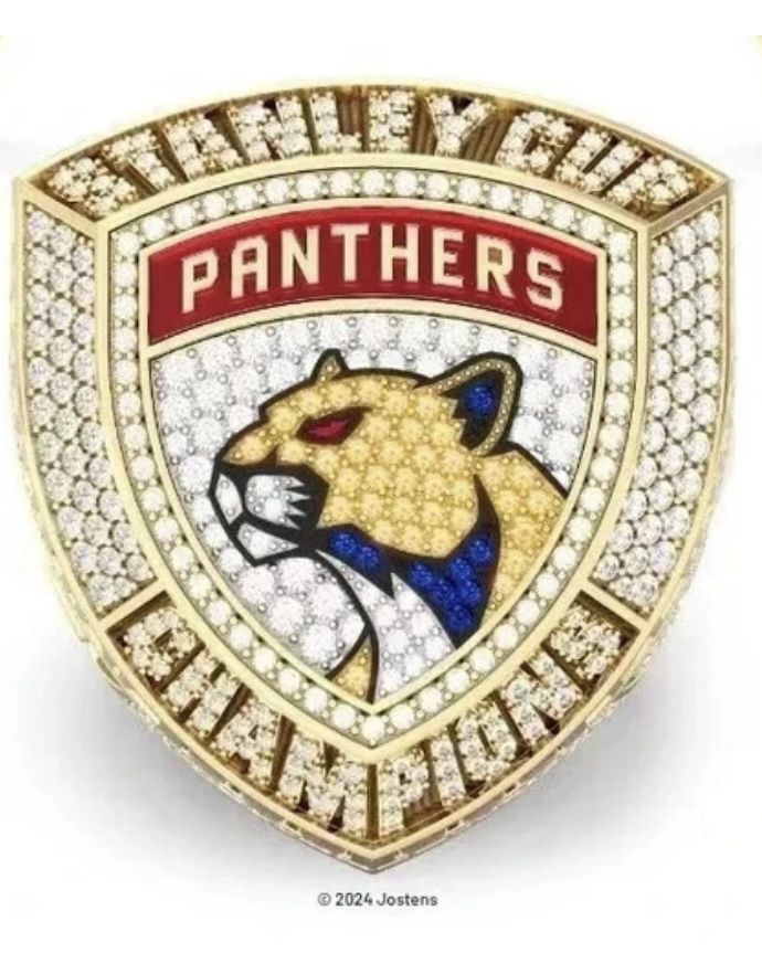 2 Rings / 2024 Florida Panthers Stanley Cup Championship Ring / Barkov