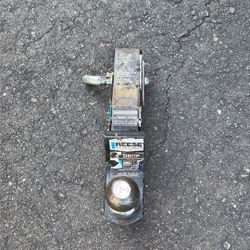 This is a Reese Towpower trailer hitch ball mount