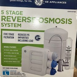 Ge 5 Stage Water Filter System Reverse Osmosis
